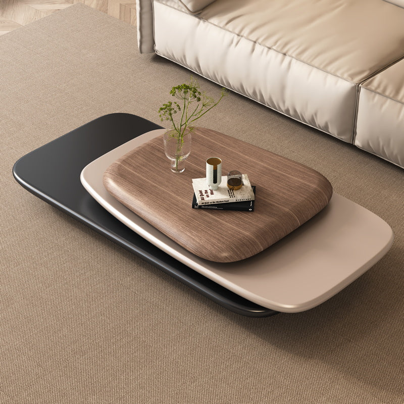 Modern Rotating Layered Coffee Table