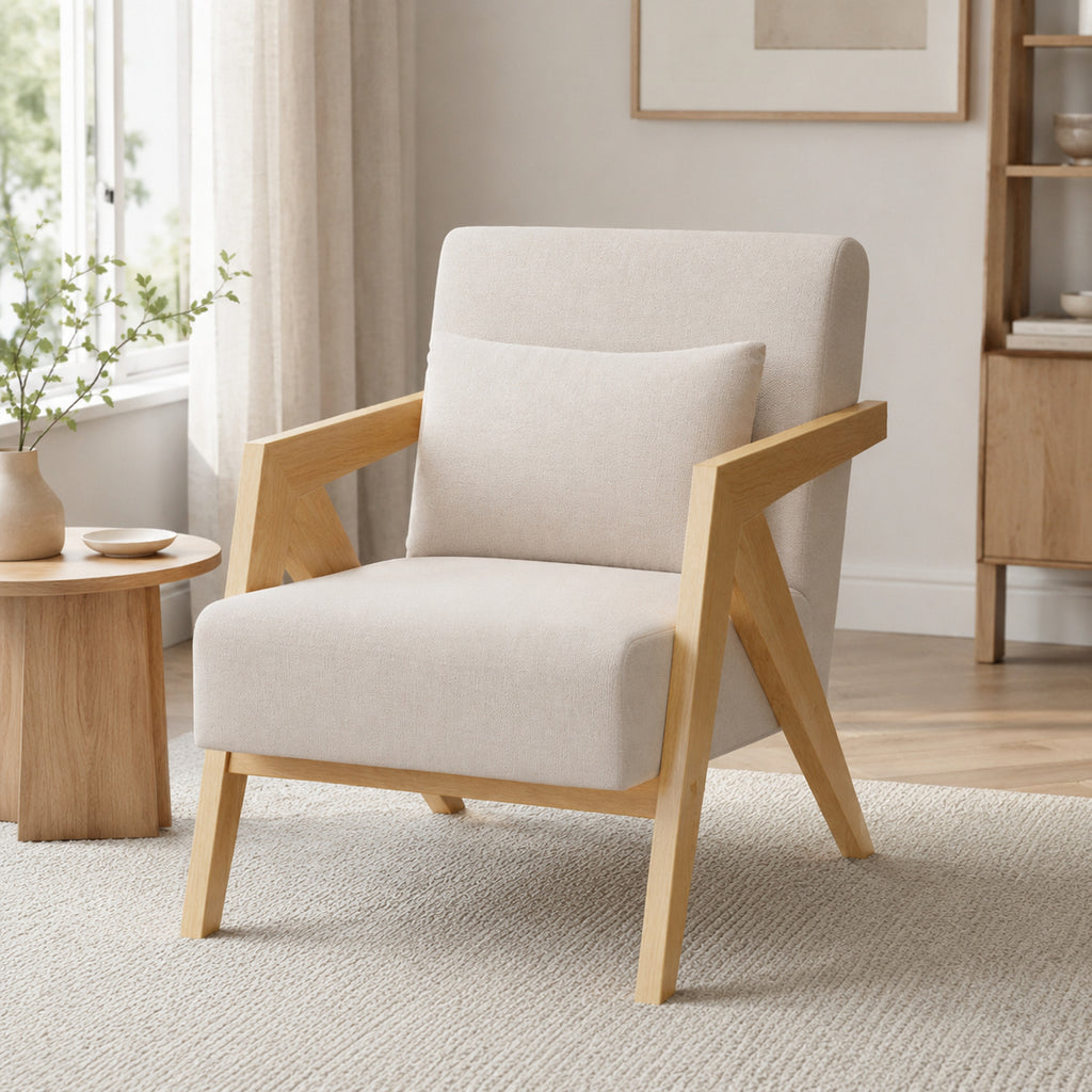 Modern Upholstered Accent Lounge Chair