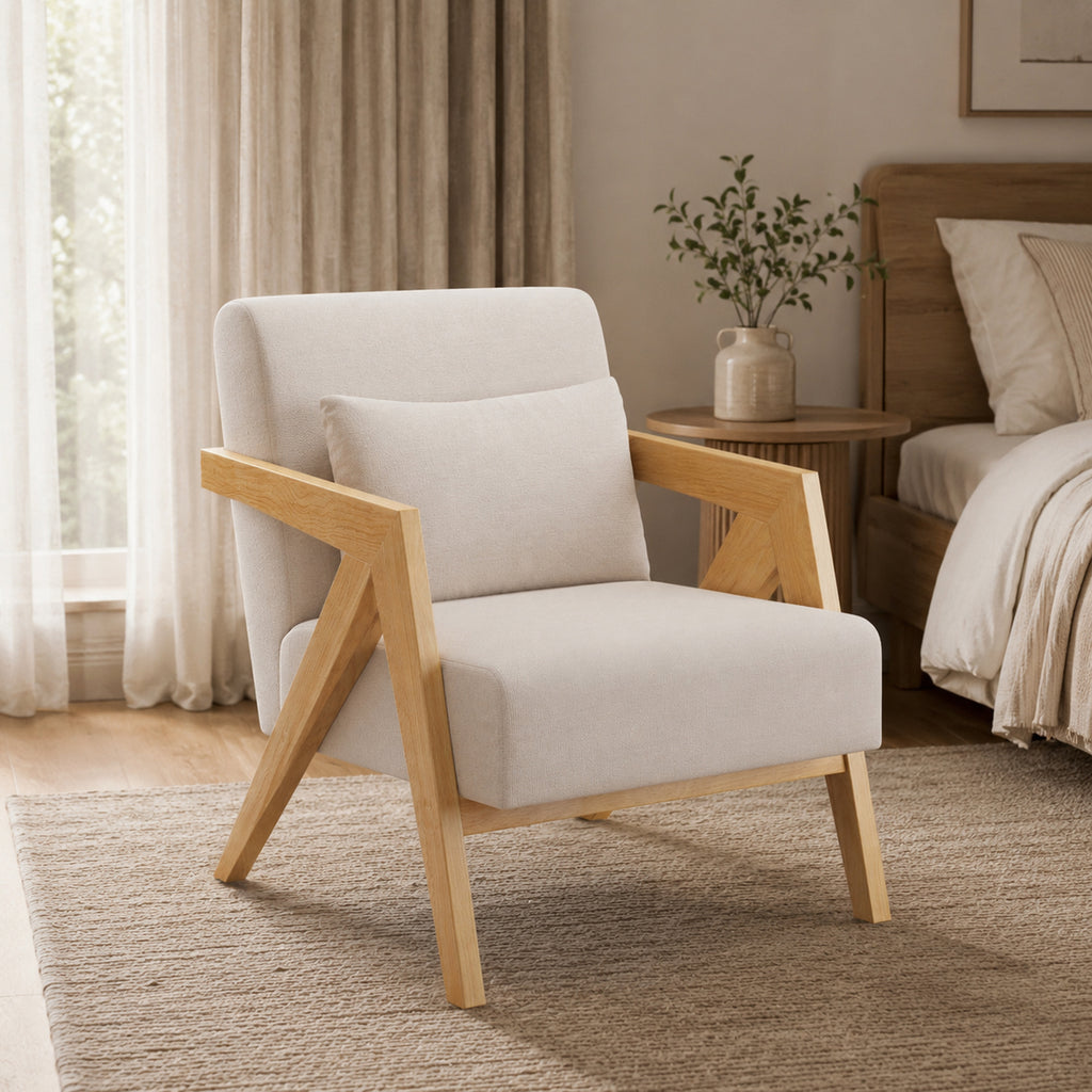 Modern Upholstered Accent Lounge Chair