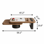 Modern Convertible Coffee Table