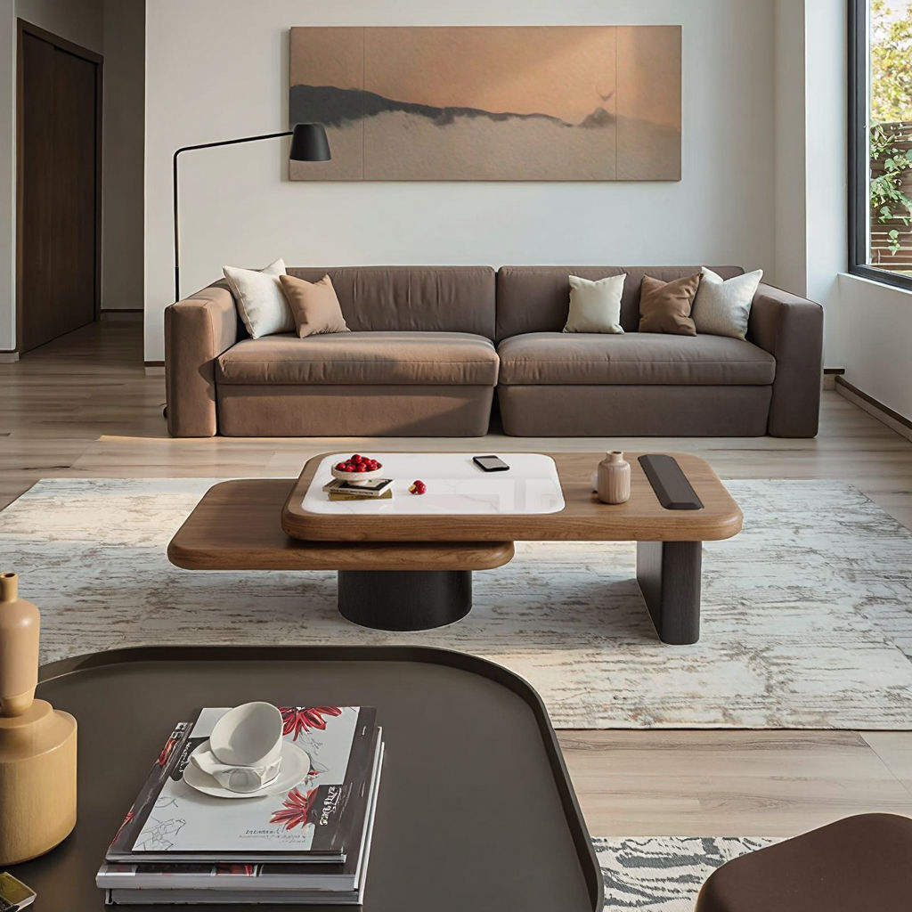 Modern Convertible Coffee Table