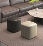 Modern Upholstered Cube Ottoman Stool
