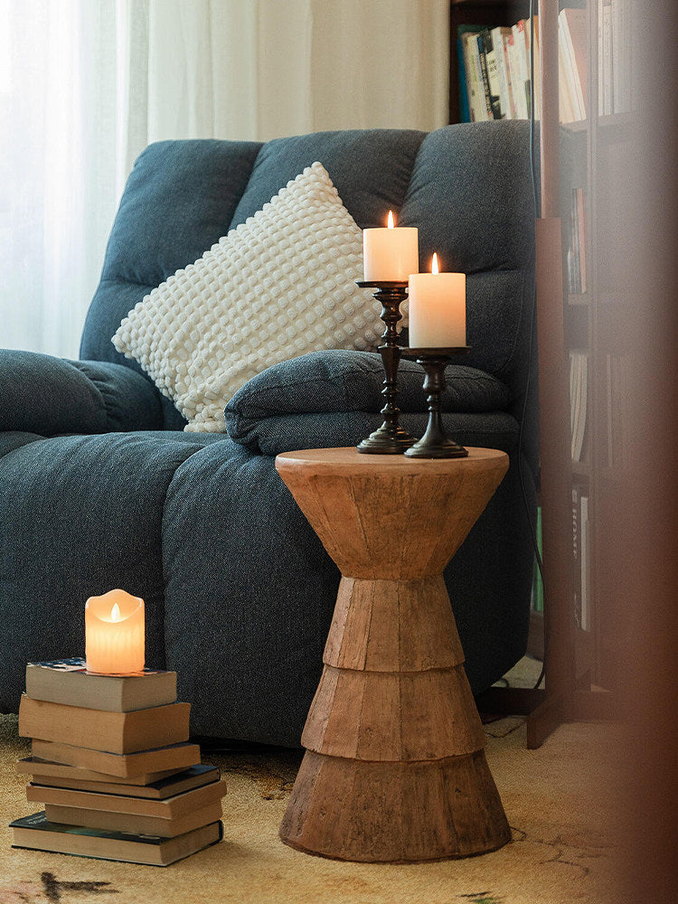Modern Sculptural Cone Accent Side Table